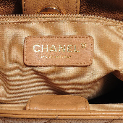 Chanel Caviar Petit Shopping Tote PST Beige 5 of 7