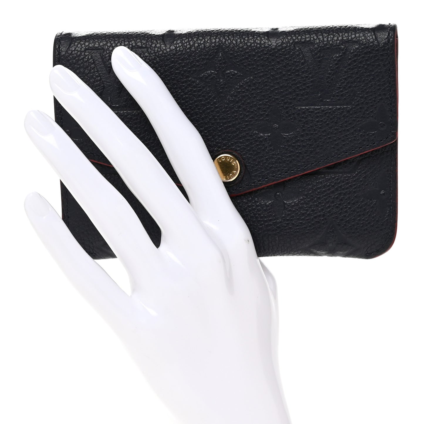 Empreinte Key Pouch Marine Rouge