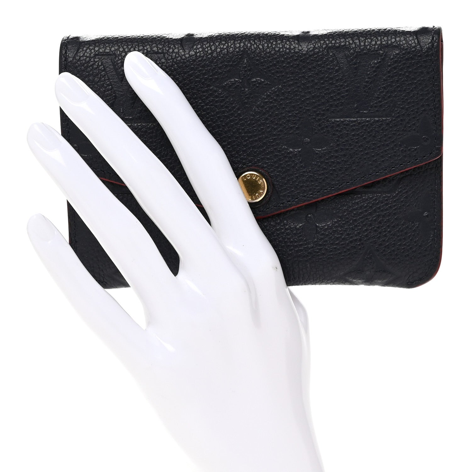 Louis Vuitton Empreinte Key Pouch Marine Rouge 2 of 10