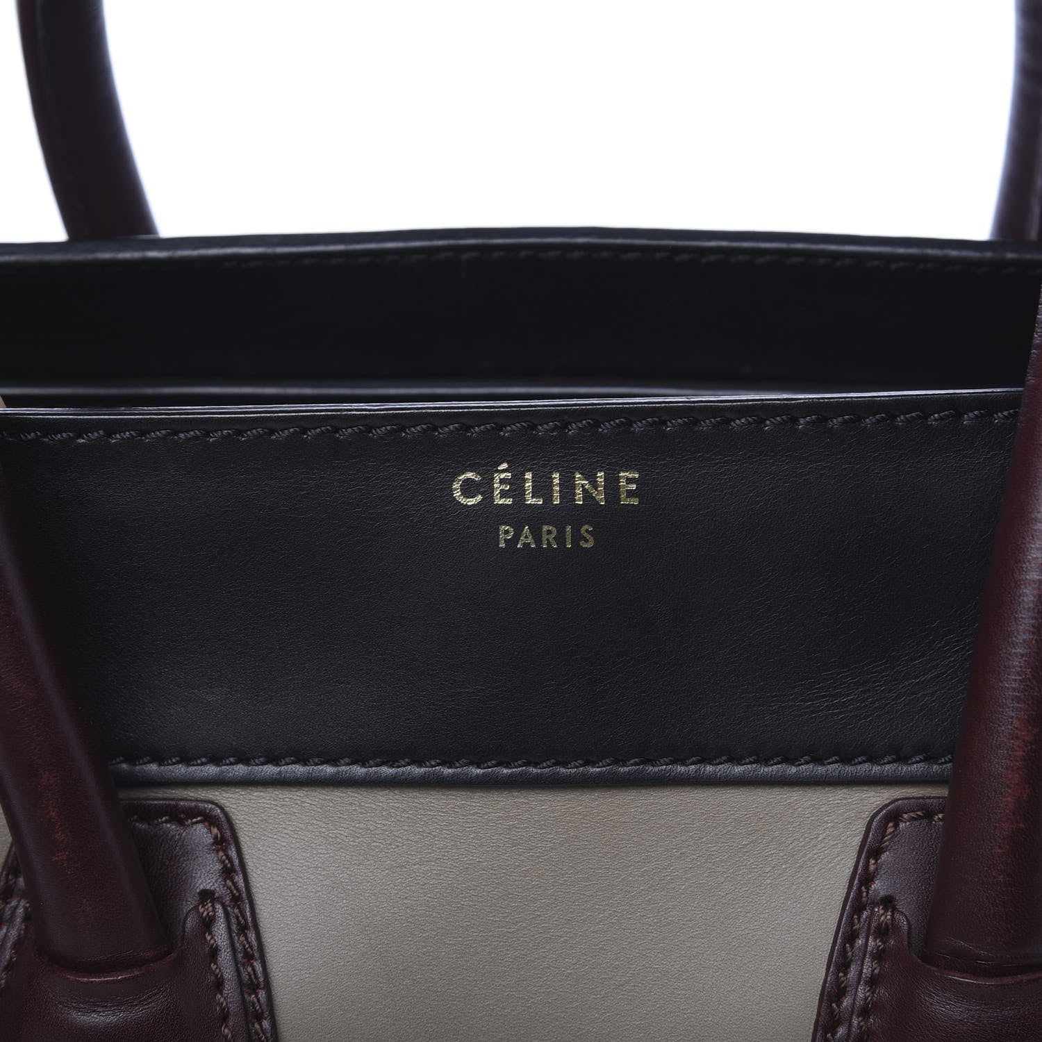 Celine Smooth Calfskin Mini Tri-Color Luggage Grey 13 of 17