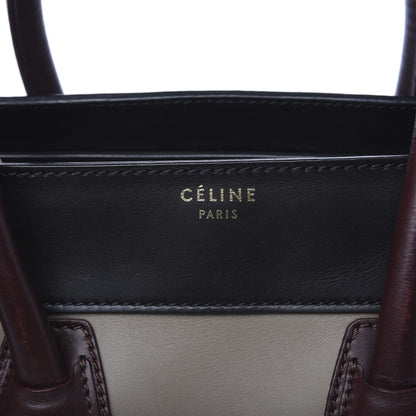 Celine Smooth Calfskin Mini Tri-Color Luggage Grey 13 of 17
