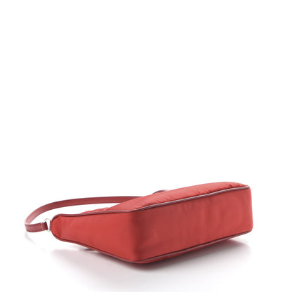 Prada Re-Nylon Saffiano Mini Re-Edition 2005 Bag Rosso 4 of 9