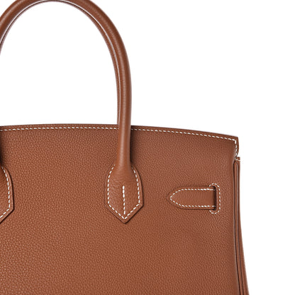 Hermes Togo Birkin 30 Gold 29 of 32