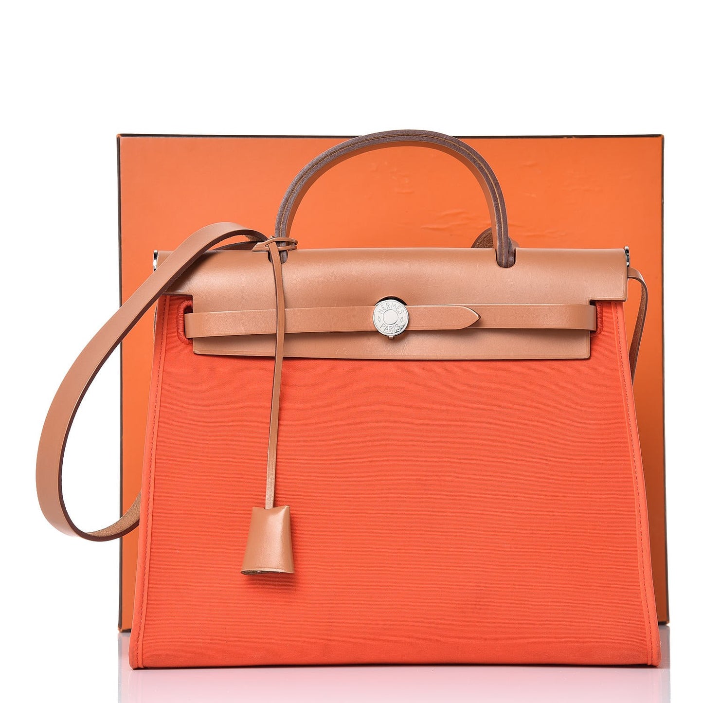 Vache Hunter Toile Herbag Zip 31 PM Orange