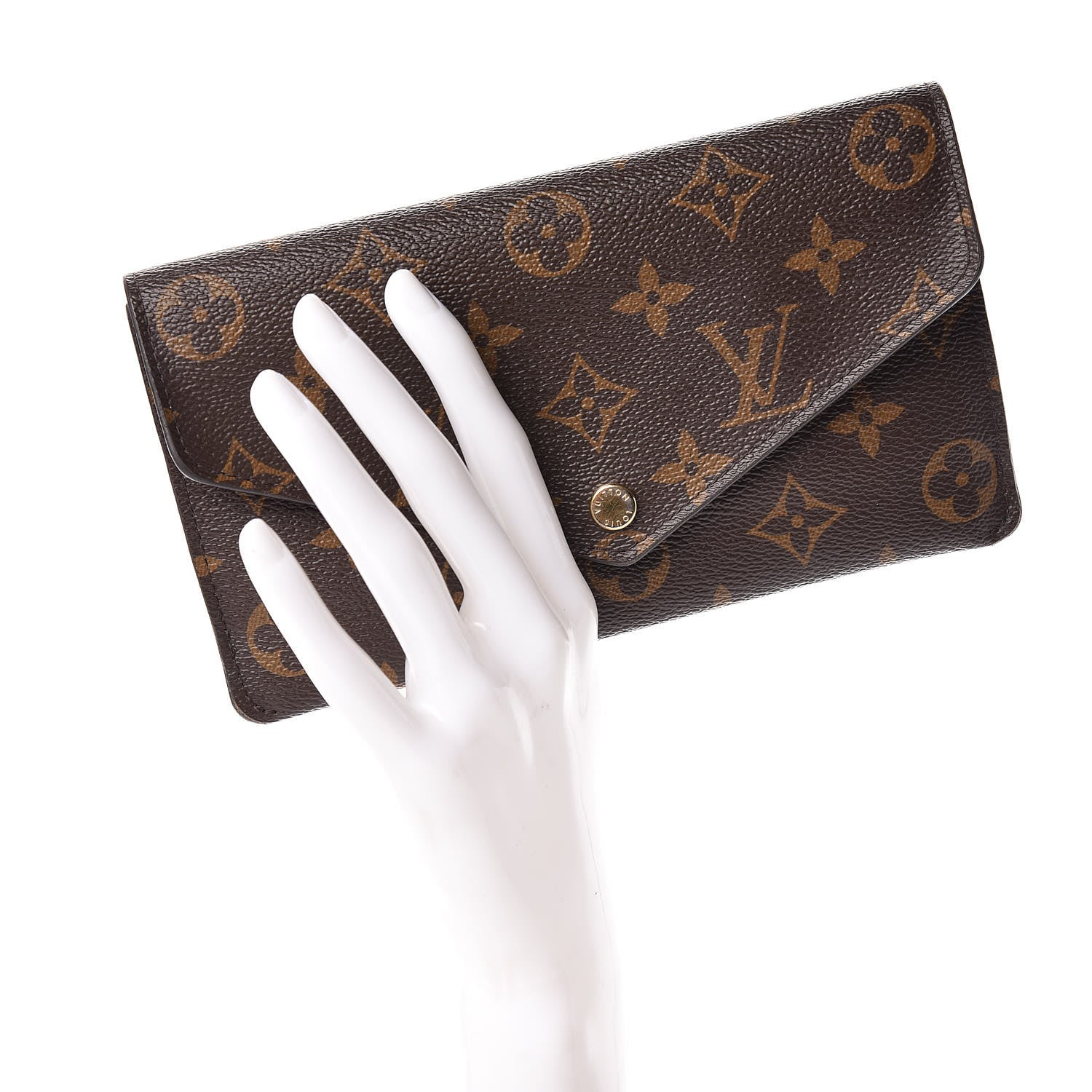 Louis Vuitton Monogram Jeanne Wallet Fuchsia 2 of 10