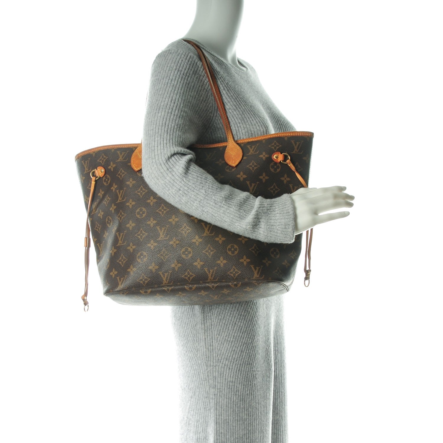 Louis Vuitton Monogram Neverfull MM 2 of 8