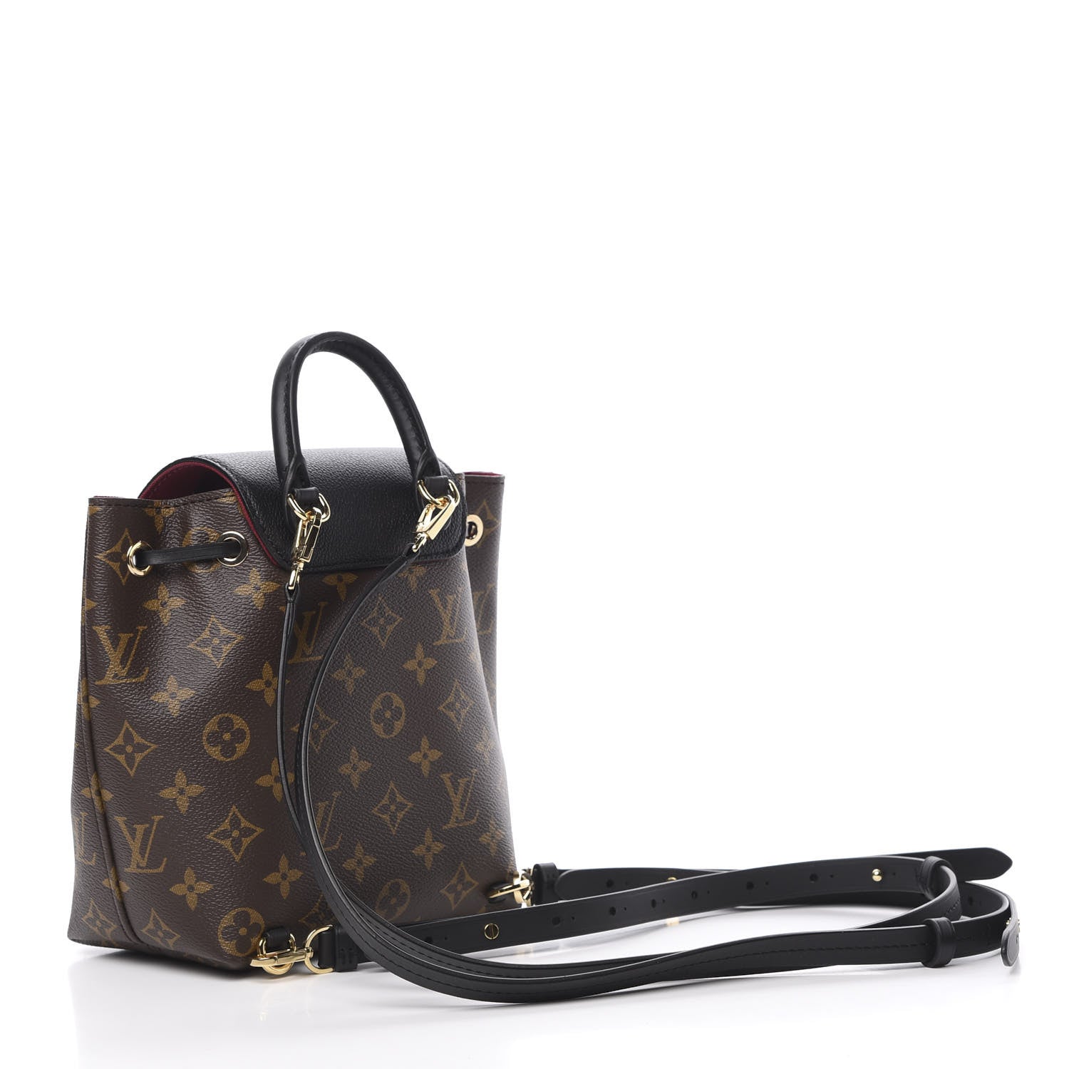 Louis Vuitton Monogram BB Montsouris NM Backpack Black 2 of 10