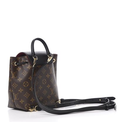 Louis Vuitton Monogram BB Montsouris NM Backpack Black 2 of 10