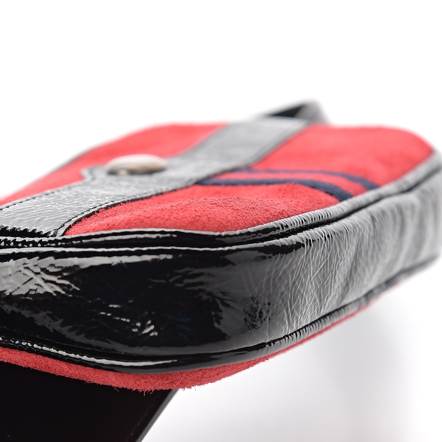 Gucci Suede Patent Ophidia Belted iPhone Case 90 36 Red 5 of 8