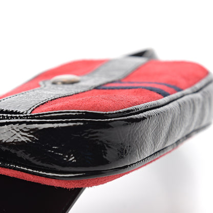 Gucci Suede Patent Ophidia Belted iPhone Case 90 36 Red 5 of 8