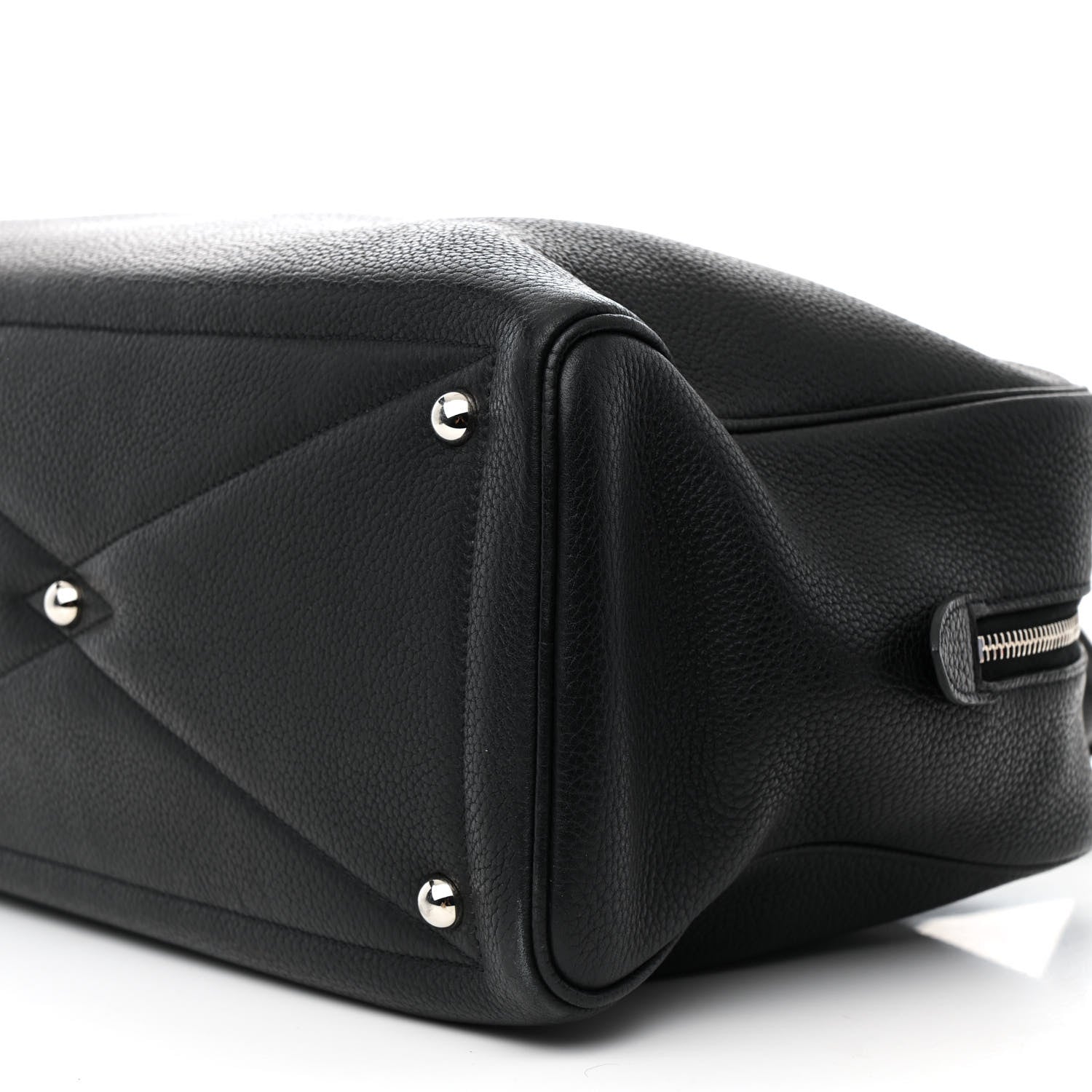 Hermes Taurillon Clemence Victoria II 35 Black 9 of 16