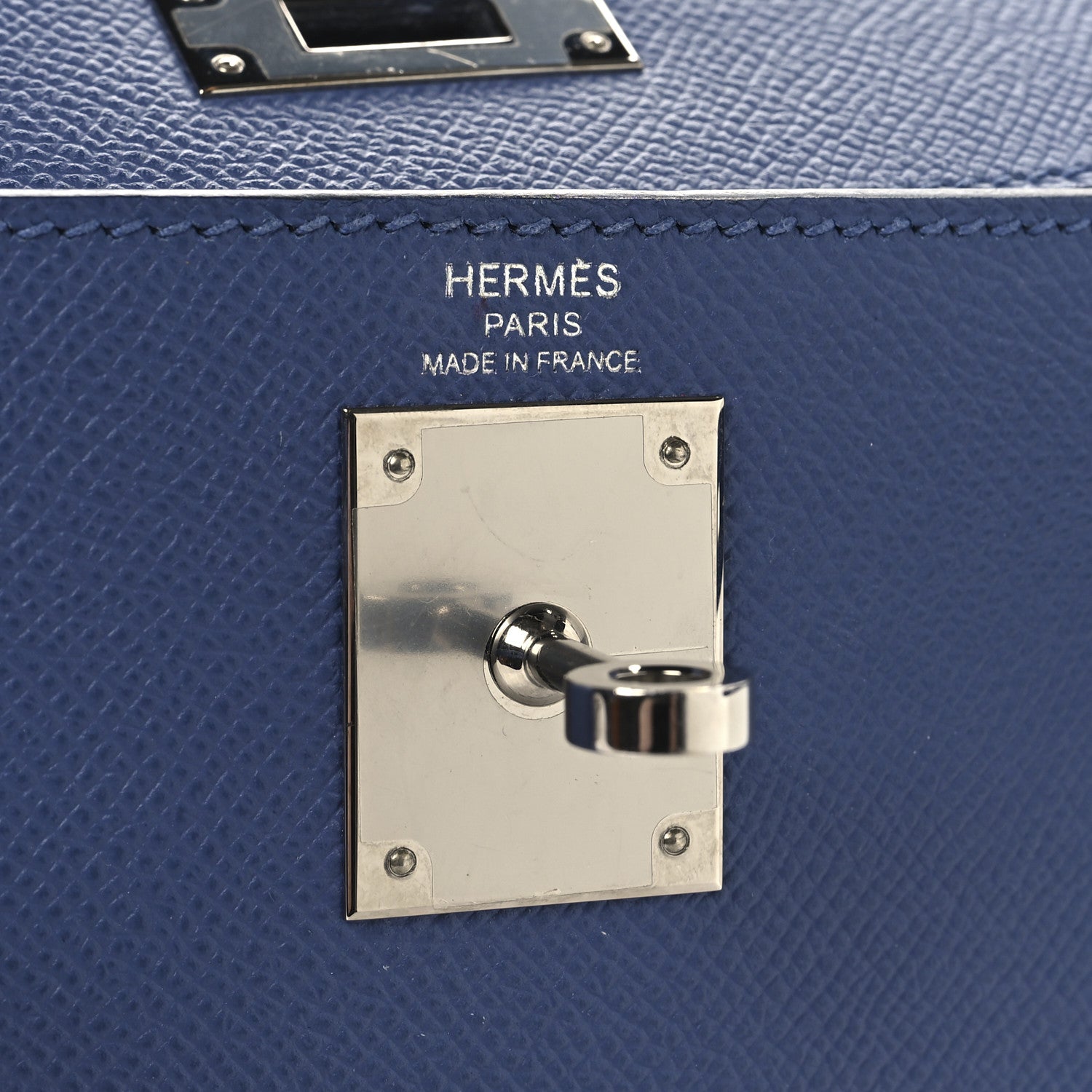 Hermes Epsom Kelly Sellier 28 Bleu Brighton 6 of 13
