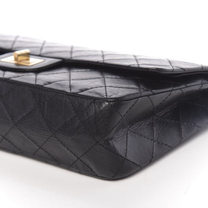 Chanel Aged Calfskin Quilted 2.55 Reissue 227 Flap Black 11 of 13