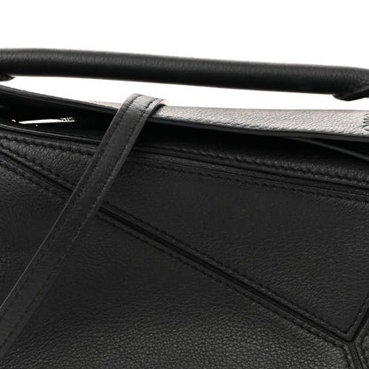Loewe Calfskin Mini Puzzle Bag Black 14 of 21