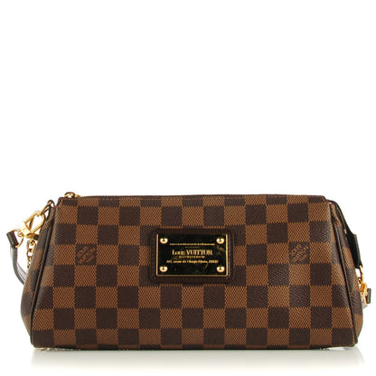 Louis Vuitton Damier Ebene Eva Clutch 1 of 7
