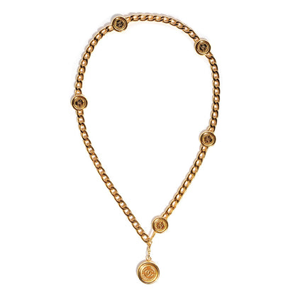 Chanel CC Coin Chain Belt Gold 1 of 4