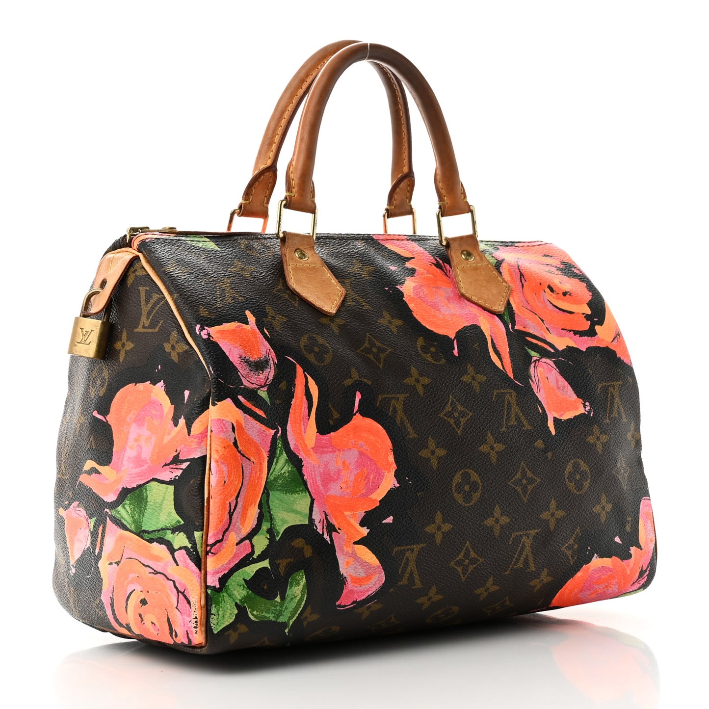 Monogram Roses Speedy 30