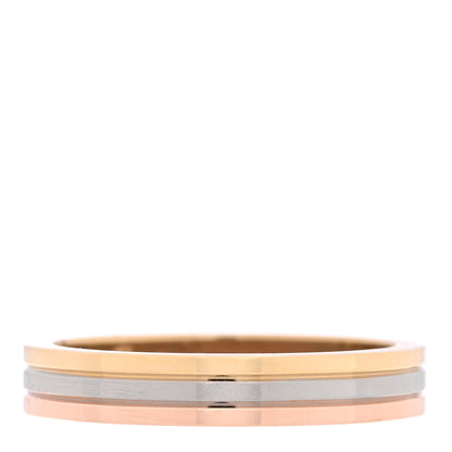 Cartier 18K Pink White Yellow Gold 3.5mm Vendome Louis Cartier Wedding Band Ring  53 6.5 1 of 5