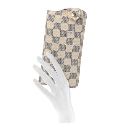 Louis Vuitton Damier Azur Sunglasses Case MM 2 of 11