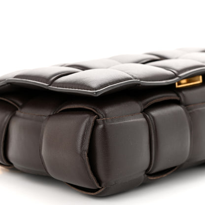 Bottega Veneta Lambskin Maxi Intrecciato Padded Chain Cassette Crossbody Bag Fondant 9 of 12