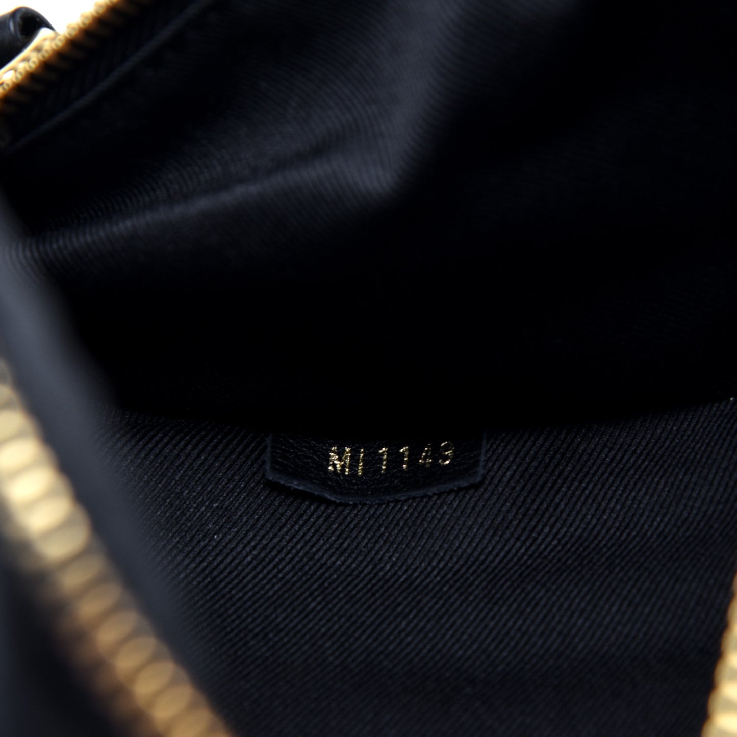 Monogram New Wave Bumbag Black