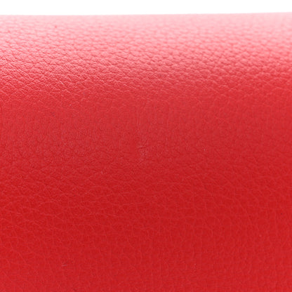 Versace Grained Calfskin Small La Medusa Top Handle Bag Red 10 of 10