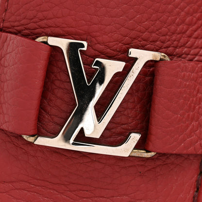 Louis Vuitton Calfskin Mens Monte Carlo Car Shoe Moccasin Loafers 9 Red 9 of 9