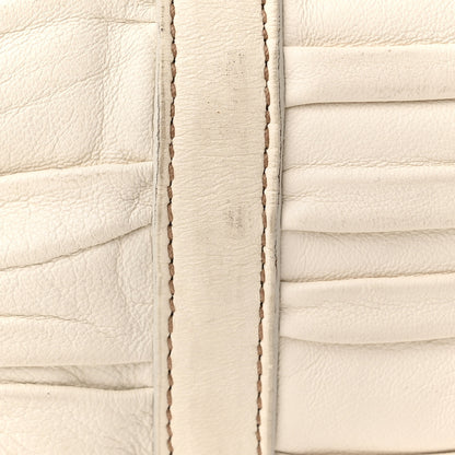 Prada Nappa Gaufre Shopping Satchel White 11 of 22