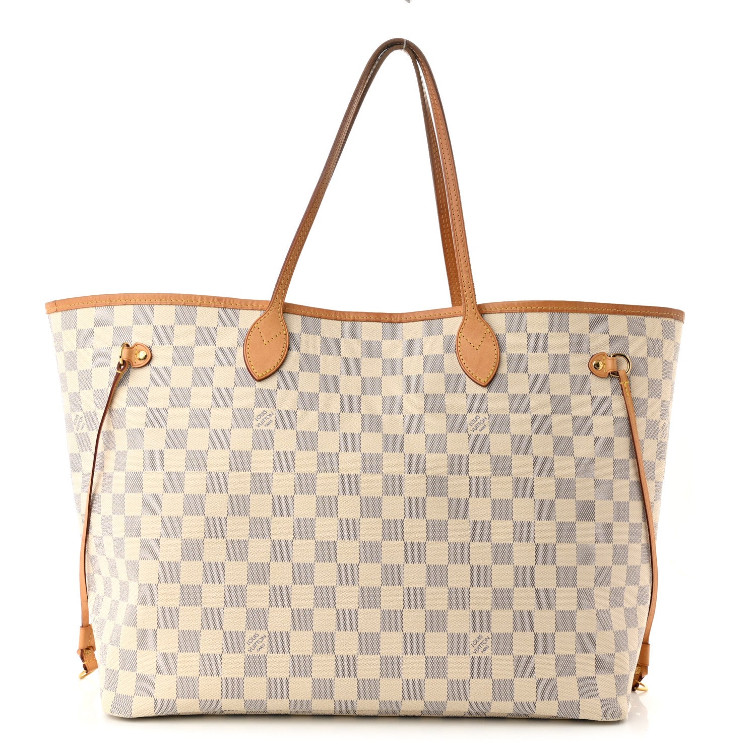 Louis Vuitton Damier Azur Neo Neverfull GM Rose Ballerine 1 of 10