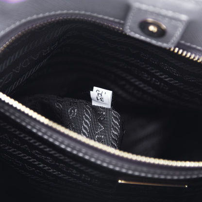 Prada Saffiano Lux Medium Tote Argilla 9 of 10
