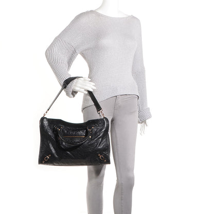 Balenciaga Agneau Giant 12 Rose Gold Hardware City Black 2 of 12