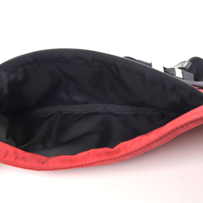 Prada Tessuto Nylon Montagna Belt Bag Red 4 of 8