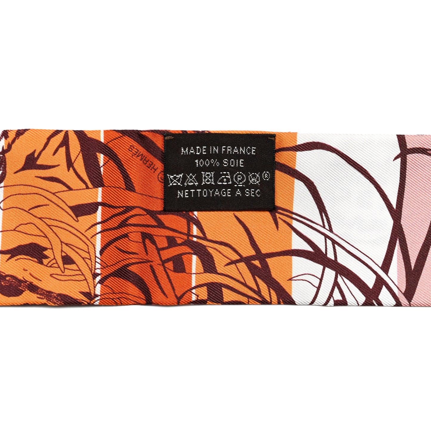 Silk Jungle Love Rainbow Twilly Brun Brique Fauve