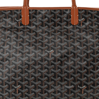 Goyard Goyardine Sac Hardy Pet Carrier PM Black Gold 8 of 11