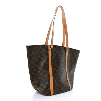 Louis Vuitton Monogram Sac Shopping Tote 3 of 8