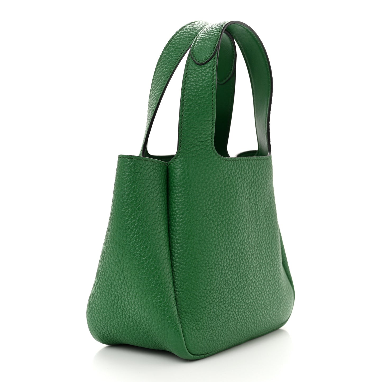 Vitello Daino Soft Mini Dynamique Tote Verde