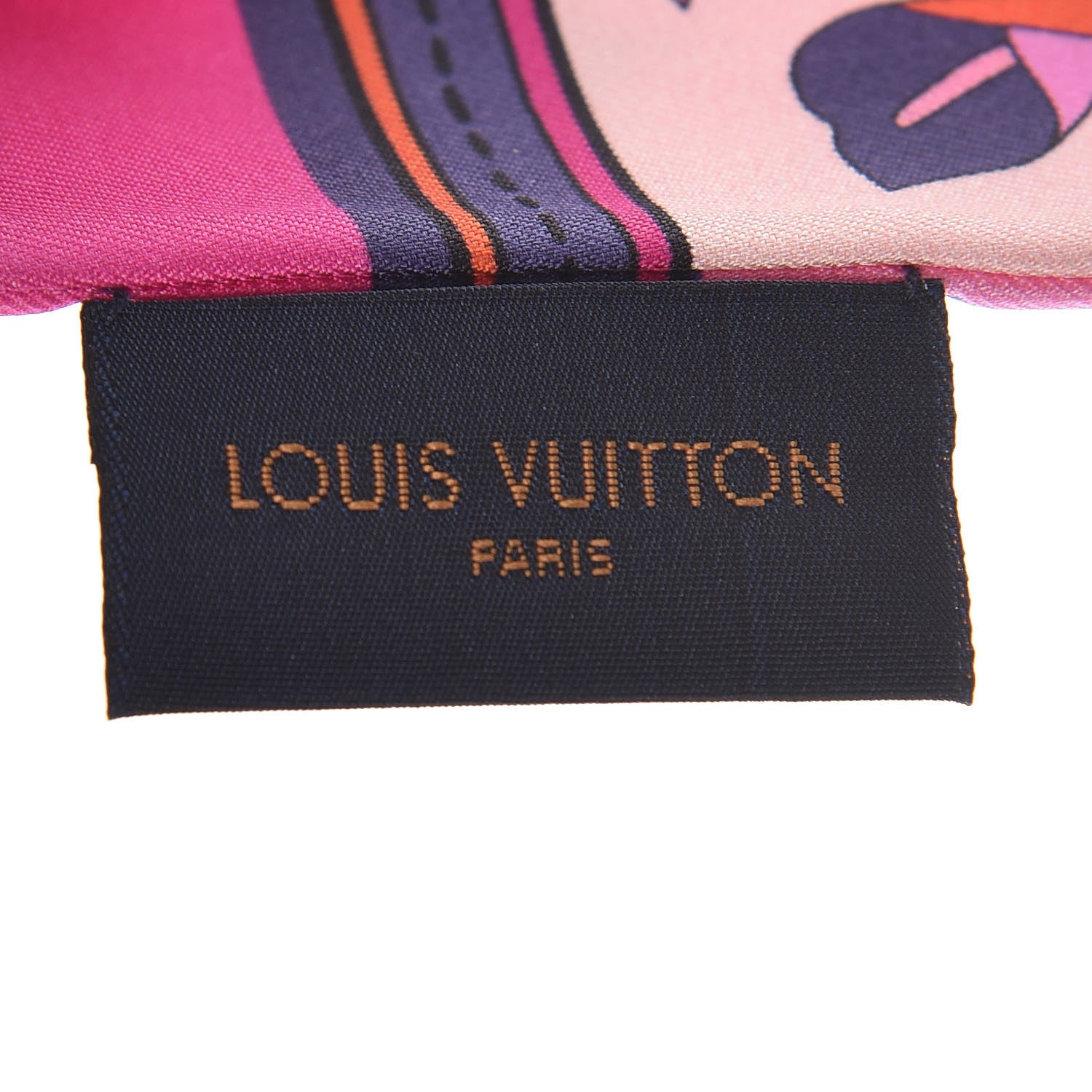 Louis Vuitton Silk Monogram Superstition Bandeau Rose 5 of 5