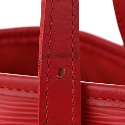 Louis Vuitton Epi Petit Bucket 23 Rouge 11 of 11