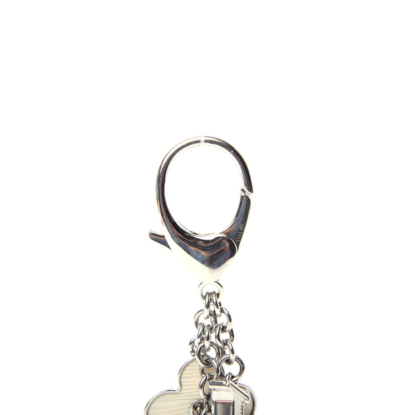 Fleur d Epi Bag Charm Ivory