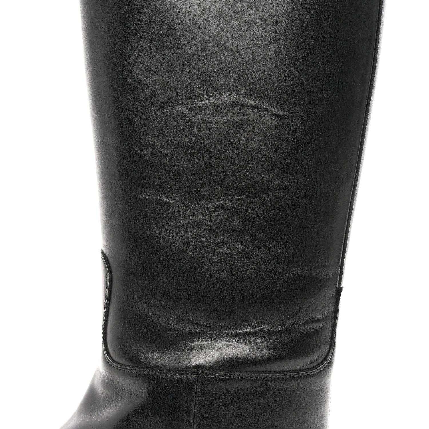 Hermes Box Kelly Jumping Boots 38 Black 10 of 12