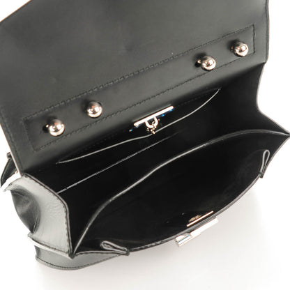 Proenza Schouler Calfskin Small Hava Top Handle Bag Black 5 of 8