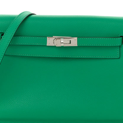 Hermes Evercolor Kelly Danse II Belt Bag Menthe 8 of 14