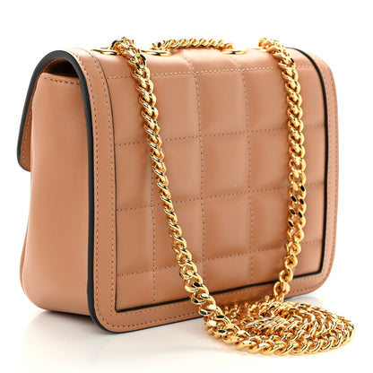 Gucci Calfskin Quilted Mini Deco Shoulder Bag Camelia 3 of 10