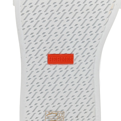 Hermes Calfskin Day Sneakers 37.5 White 8 of 9