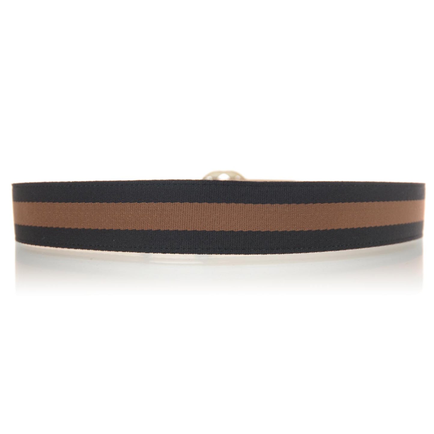 Leather Web GG Belt 95 38