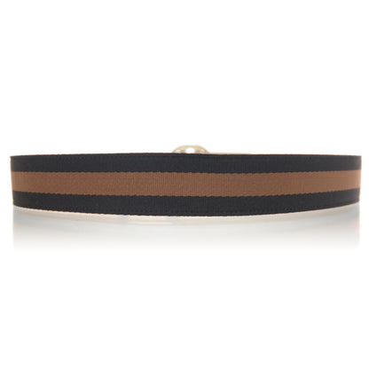 Gucci Leather Web GG Belt 95 38 2 of 5