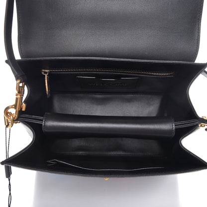 Dolce & Gabbana Calfskin Welcome Graffiti Printed Satchel Black 5 of 8