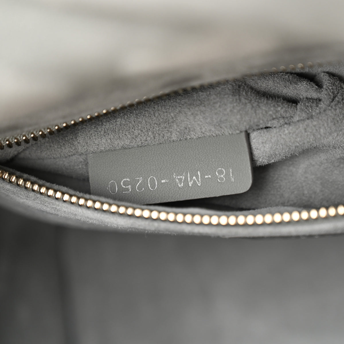 Ultra Matte Calfskin Cannage Small My ABCDior Lady Dior Grey