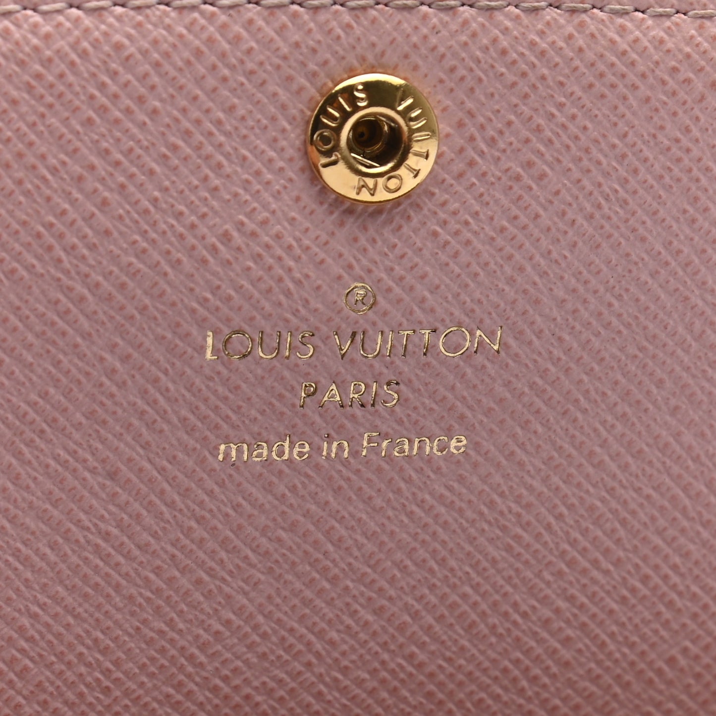 Monogram Emilie Wallet Rose Ballerine
