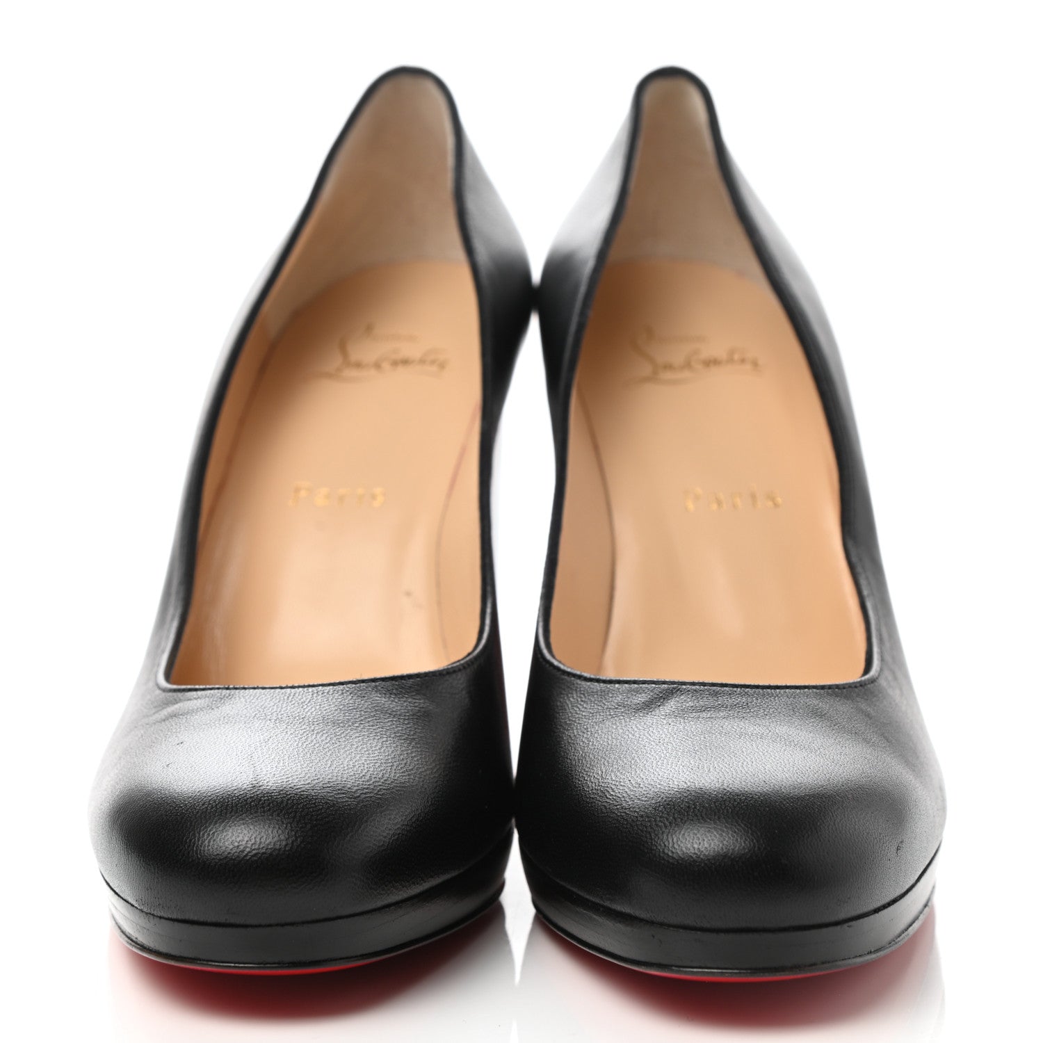 Christian Louboutin Nappa Kabetts 100 Pumps 38.5 Black 2 of 10
